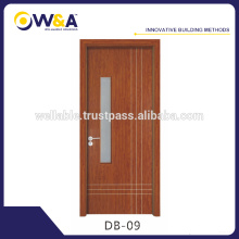 China Fabricante Solid Cherry Interior Door / Wood Plastic Composite doors